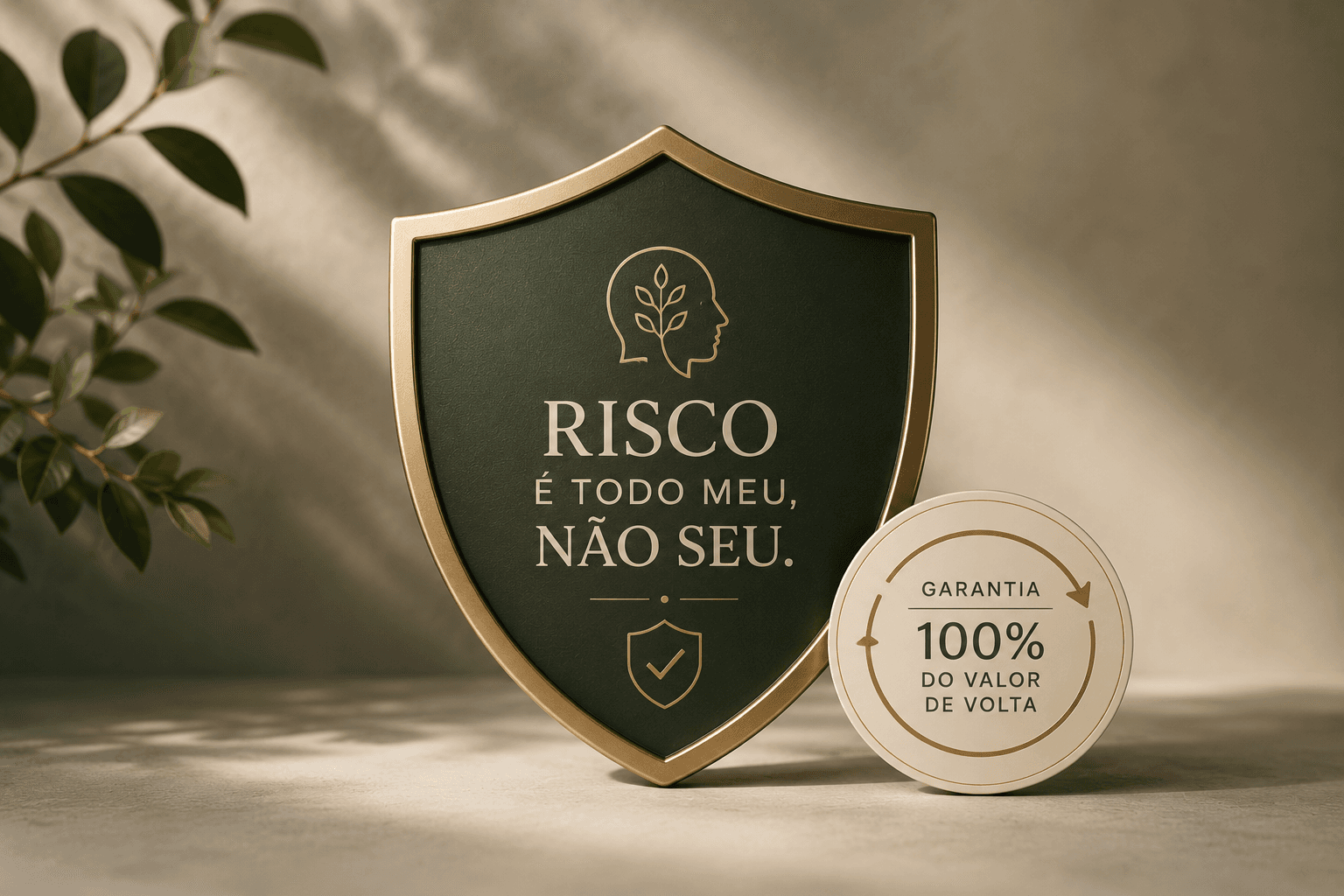 Garantia de 3 sessões — risco é todo meu, não seu